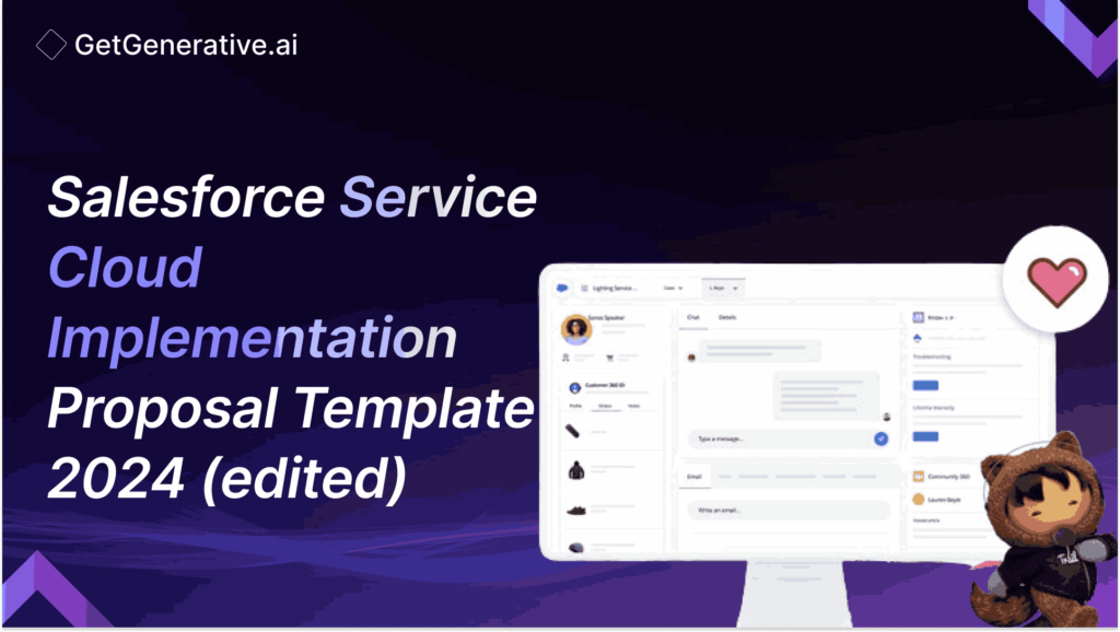 Salesforce Service Cloud Implementation Proposal Template 2024