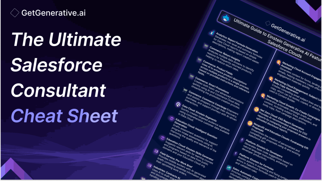 The Ultimate Salesforce Consultant Cheat Sheet 2024