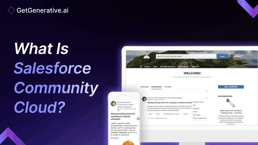 What is Salesforce Community Cloud?