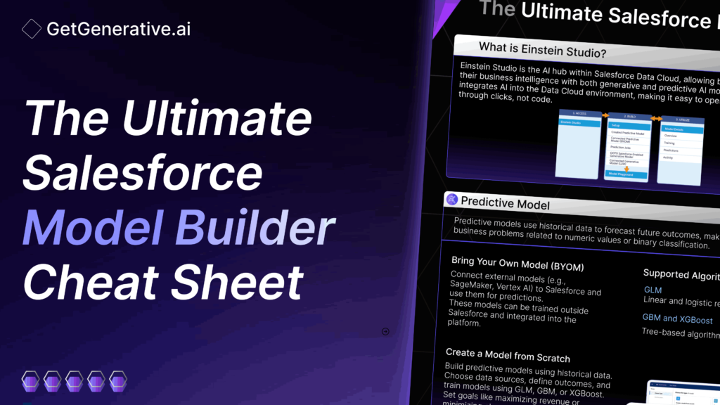 The Ultimate Salesforce Model Builder Cheat Sheet