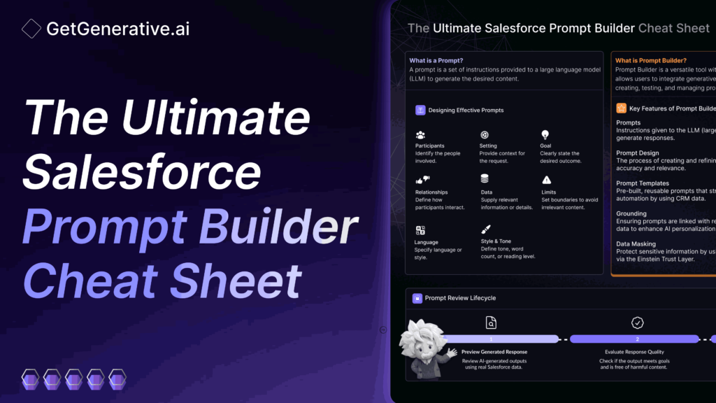 The Ultimate Salesforce Prompt Builder Cheat Sheet