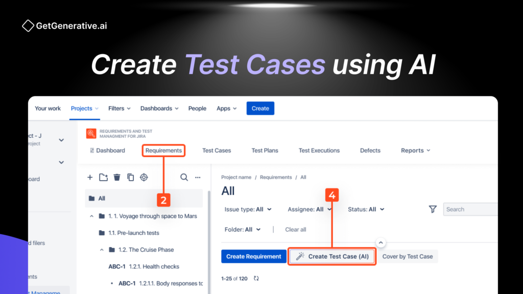 Create Test Cases using AI