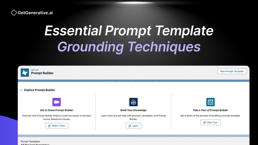 Essential Prompt Template Grounding Techniques