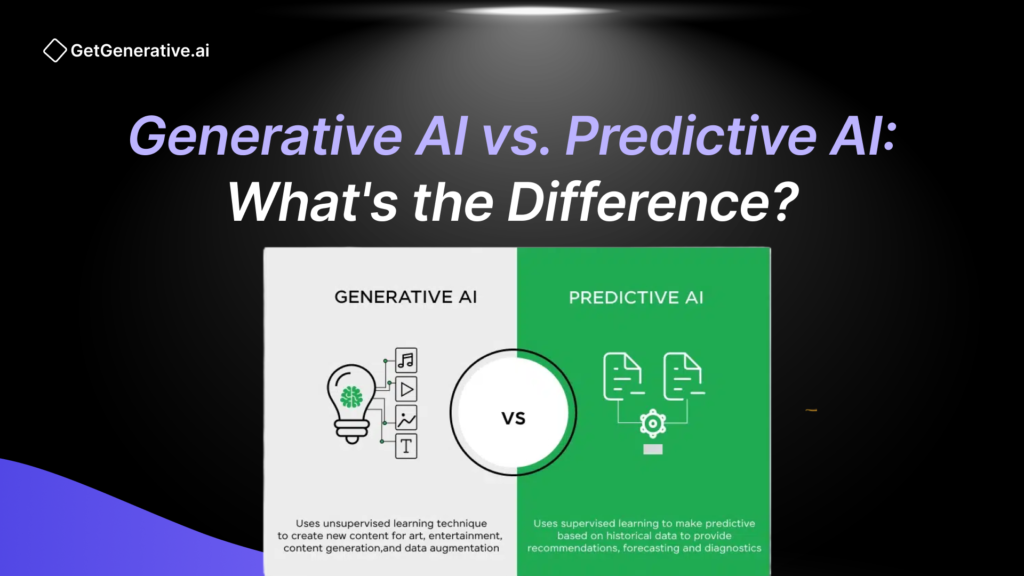 Generative AI vs. Predictive AI: What's the Difference?